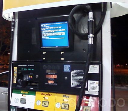 Pompa di Benzina in panne: grazie a Windows!