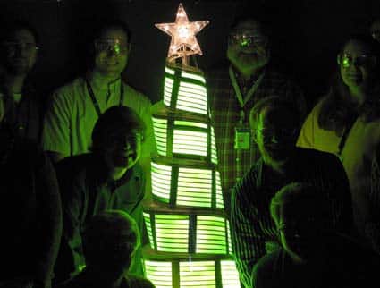 oled xmastree