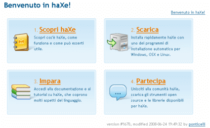 haXe il nuovo linguaggio di programmazione multipiattaforma open source web oriented