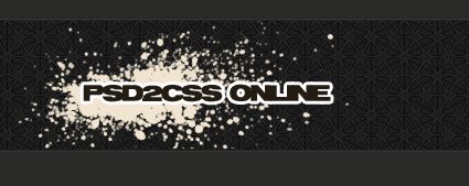 PSD2CSS Convertire Photoshop PSD in CSS XHTML Online