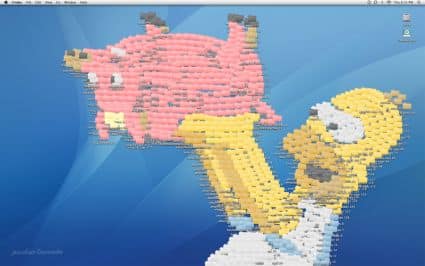 Spiderpork Homer Simpson realizzati con Cartelle sul Desktop