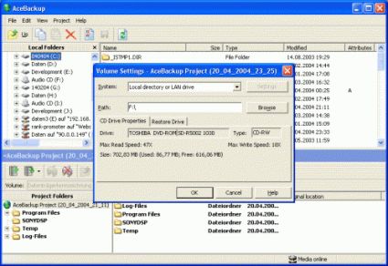 Ace Backup il software che da Commerciale diventa Freeware
