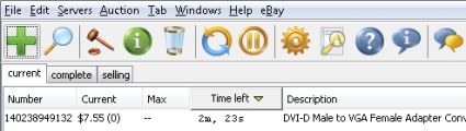 JBidwatcher Osservere e Monitorare Aste Multiple su Ebay JBidwatcher Osservere e Monitorare Aste Multiple su Ebay