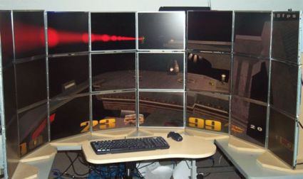 Decuplicare la risoluzione video fino a 24 Monitor LCD sotto Linux