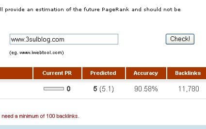 PageRank Prediction: previsione del PageRank del nostro Blog o Sito