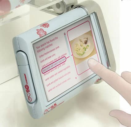 Aiuto Interattivo nelle Ricette di Cucina USB e Wireless