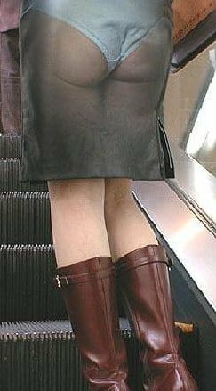 Vestito Trasparente Raggi X Illusione Ottica 1