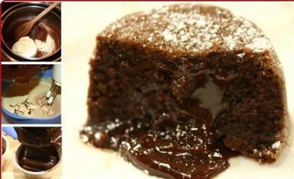 Tortino Afrodisiaco al Cioccolato con Cuore Fondente