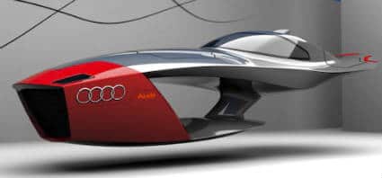 AUDI Calamaro: il design di una automobile volante