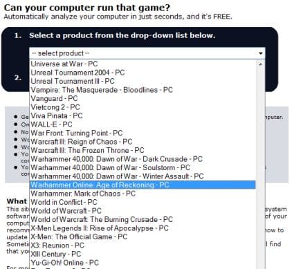 Testa il tuo PC per vedere se potrai mai giocare all'ultimo Videogame appena uscito! Testa il tuo PC per vedere se potrai mai giocare all'ultimo Videogame appena uscito!