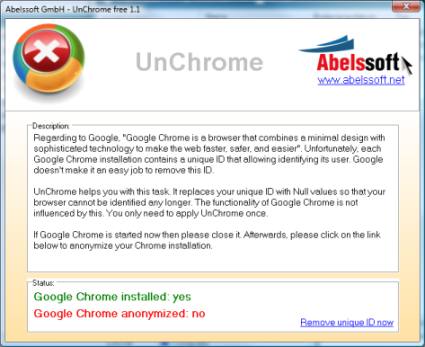 unchrome unchrome