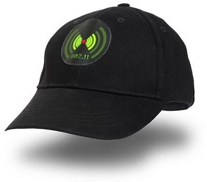 Il cappello che trova gli hotspot WiFi