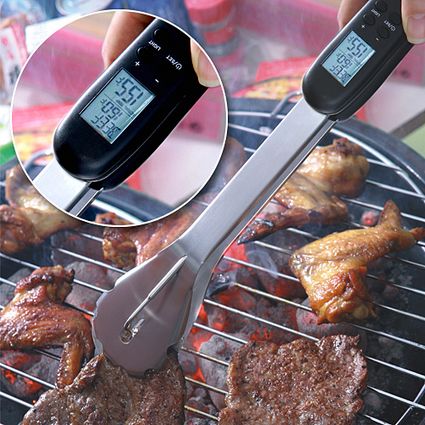 Pinza digitale per barbecue BBQ