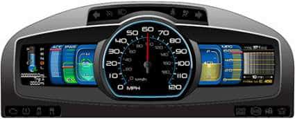 Ford Fusion Strumentazione LCD SmartGauge sulle Auto a partire dal 2010