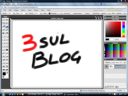 SUMO Paint un FANTASTICO Editor di Immagini Professionale direttamente da Web Browser